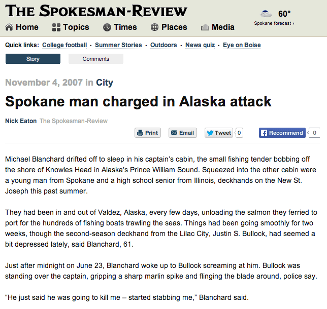 Alaska attack
